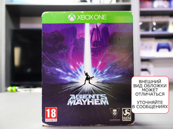Agents of Mayhem - Steelbook Edition (Xbox One, РУС, БУ) - интернет-магазин GameShock г. Челябинск