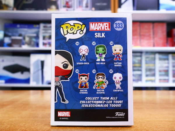 Фигурка Funko POP! Marvel: Silk 333 - интернет-магазин GameShock г. Челябинск Фигурка Funko POP! Marvel: Silk 333 - интернет-магазин GameShock г. Челябинск
