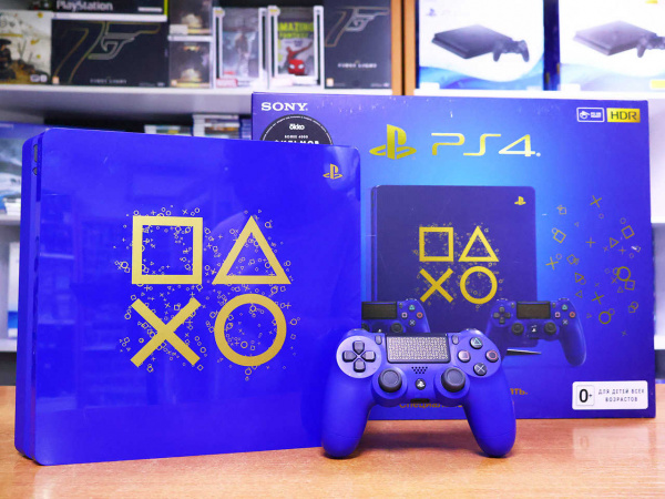 Sony Playstation 4 Slim 500Гб Days of Play Edition [БУ] - интернет-магазин GameShock г. Челябинск