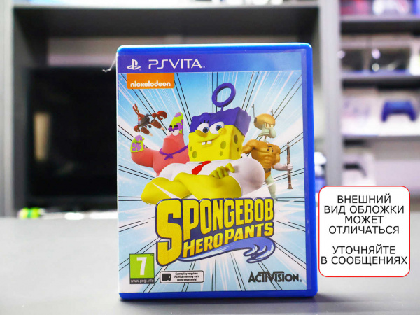 SpongeBob HeroPants (PS VITA, АНГЛ, БУ) - интернет-магазин GameShock г. Челябинск