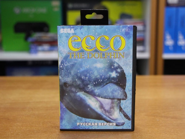 Картридж (16 бит) ECCO THE DOLPHIN для Сеги - интернет-магазин GameShock г. Челябинск