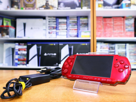 Sony PSP Slim 3008 Red 64gb [Прошитая] [БУ] - интернет-магазин GameShock г. Челябинск
