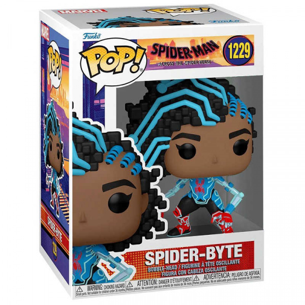 Фигурка Funko POP! Marvel Spider-Man Across the Spider-Verse: Spider-Byte 1229 - интернет-магазин GameShock г. Челябинск Фигурка Funko POP! Marvel Spider-Man Across the Spider-Verse: Spider-Byte 1229 - интернет-магазин GameShock г. Челябинск