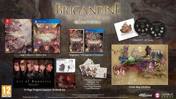 Brigandine: The Legend of Runersia - Collector's Edition [Nintendo Switch, английская версия] - интернет-магазин GameShock г. Челябинск