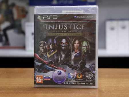 Injustice: Gods Among Us (PS3, РУС) - интернет-магазин GameShock г. Челябинск