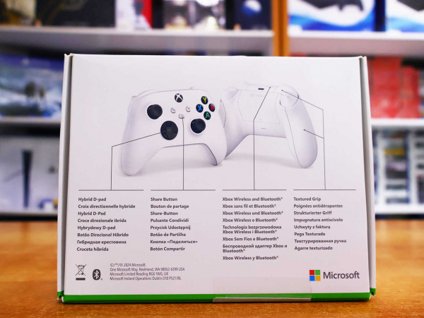 Геймпад Microsoft Xbox Series Robot White (model 1914) (белый) - интернет-магазин GameShock г. Челябинск