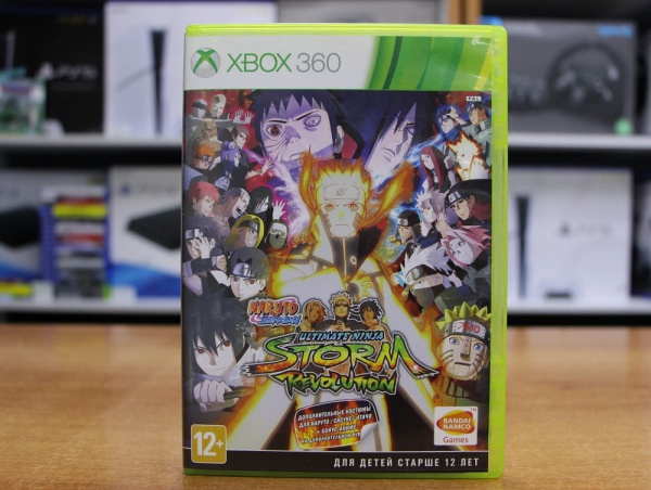 Naruto Shippuden: Ultimate Ninja Storm Revolution (Xbox 360, РУС, БУ) - интернет-магазин GameShock г. Челябинск