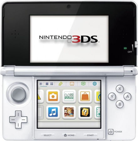 Nintendo 3DS Ice White+2Gb+ Док станция [БУ] - интернет-магазин GameShock г. Челябинск