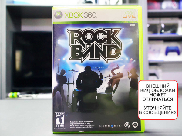 Rock Band (Xbox 360, АНГЛ, БУ) (NTSC) - интернет-магазин GameShock г. Челябинск