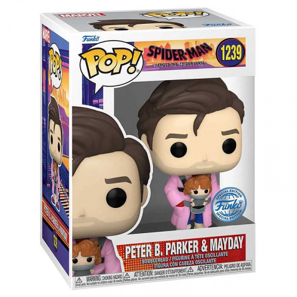 Фигурка Funko POP! Marvel Spider-Man ATSV Peter B. Parker & Mayday (Exc) 1239 - интернет-магазин GameShock г. Челябинск