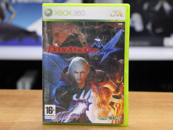 Devil May Cry 4 (Xbox 360, АНГЛ, БУ) - интернет-магазин GameShock г. Челябинск