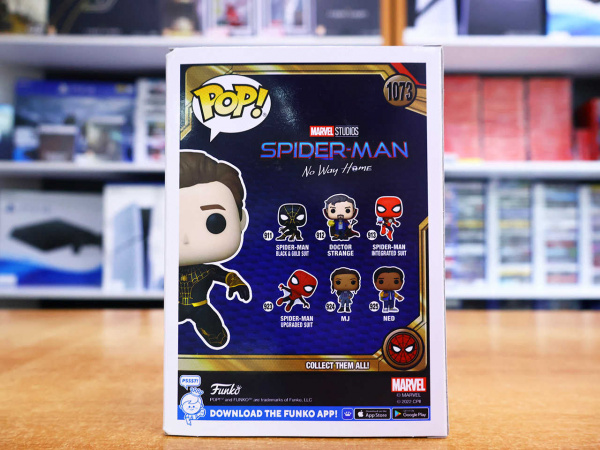 Фигурка Funko POP! Marvel. Spider-Man No Way Home: Spider-Man (AAA Exc) 1073 - интернет-магазин GameShock г. Челябинск