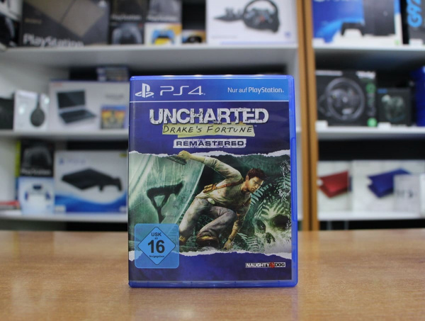 Uncharted: Судьба Дрейка (Drake's Fortune) - Обновленная версия (PS4, Русская версия, БУ) - интернет-магазин GameShock г. Челябинск