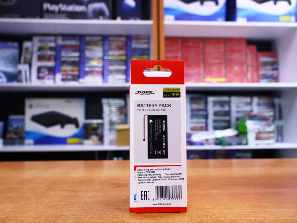 Аккумуляторная батарея Dobe, для контроллеров Nintendo Switch, 1850mAh (TNS-2158) - интернет-магазин GameShock г. Челябинск Аккумуляторная батарея Dobe, для контроллеров Nintendo Switch, 1850mAh (TNS-2158) - интернет-магазин GameShock г. Челябинск