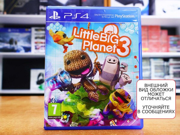LittleBigPlanet 3 (PS4, РУС, БУ) - интернет-магазин GameShock г. Челябинск LittleBigPlanet 3 (PS4, РУС, БУ) - интернет-магазин GameShock г. Челябинск