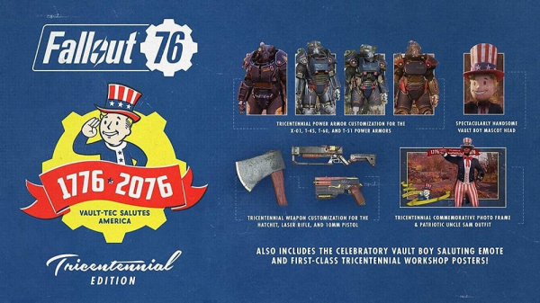 Fallout 76 - Tricentennial Edition (PS4, русские субтитры) - интернет-магазин GameShock г. Челябинск