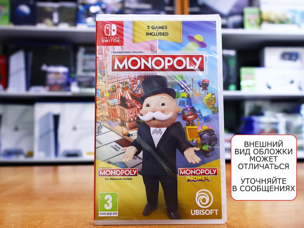 Monopoly + Monopoly Madness [Nintendo Switch, русские субтитры] - интернет-магазин GameShock г. Челябинск