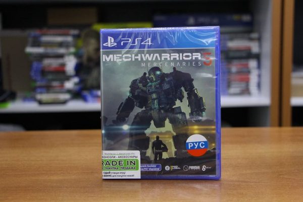 MechWarrior 5: Mercenaries (PS4, русские субтитры) - интернет-магазин GameShock г. Челябинск