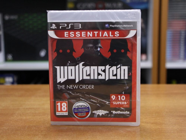 Wolfenstein: The New Order (Essentials) (PS3, РУС) - интернет-магазин GameShock г. Челябинск Wolfenstein: The New Order (Essentials) (PS3, РУС) - интернет-магазин GameShock г. Челябинск