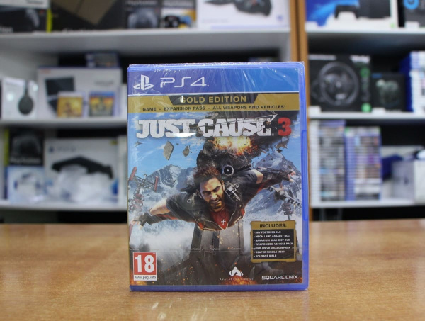 Just Cause 3 - Gold Edition (PS4, английская версия) - интернет-магазин GameShock г. Челябинск