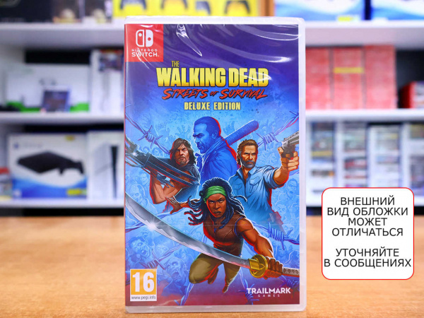 The Walking Dead: Streets of Survival - Deluxe Edition (Nintendo Switch, английская версия) - интернет-магазин GameShock г. Челябинск The Walking Dead: Streets of Survival - Deluxe Edition (Nintendo Switch, английская версия) - интернет-магазин GameShock г. Челябинск