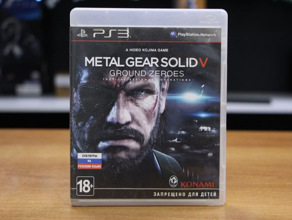Metal Gear Solid V: Ground Zeroes (PS3, РУС, БУ) - интернет-магазин GameShock г. Челябинск