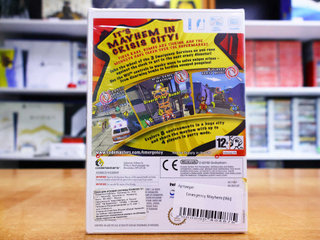 Emergency Mayhem [Wii] - интернет-магазин GameShock г. Челябинск