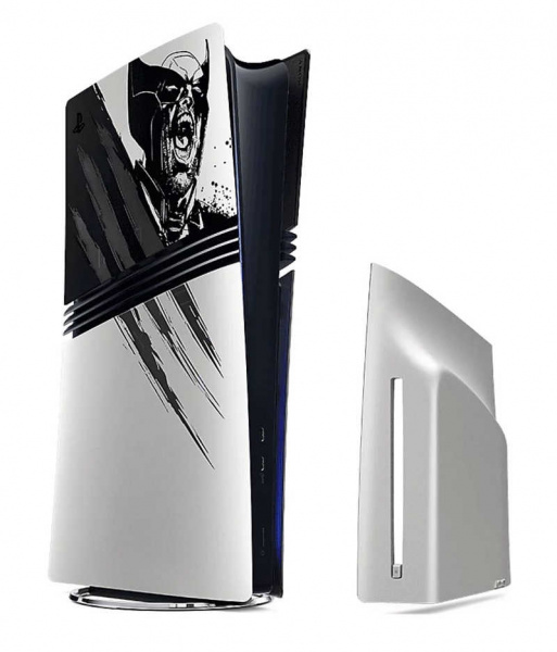 Съемные боковые панели для PlayStation 5 Pro Marvel's Wolverine Black Adamantium Limited Edition (Росомаха) - интернет-магазин GameShock г. Челябинск Съемные боковые панели для PlayStation 5 Pro Marvel's Wolverine Black Adamantium Limited Edition (Росомаха) - интернет-магазин GameShock г. Челябинск