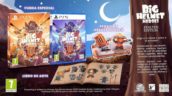 Big Helmet Heroes - Exalted Edition [PS5, русские субтитры] - интернет-магазин GameShock г. Челябинск