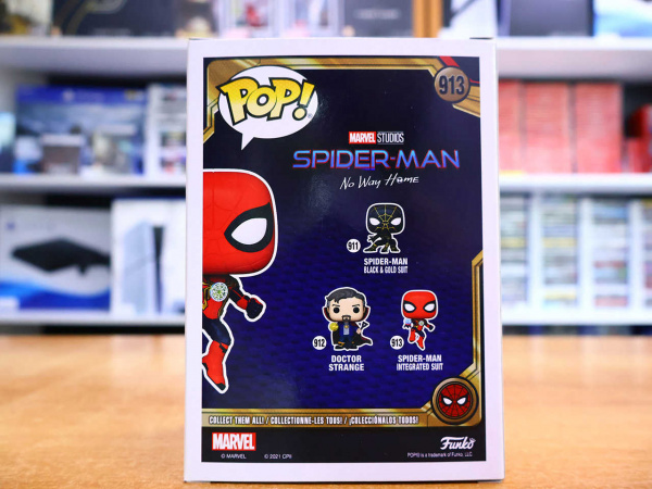 Фигурка Funko POP! Spider Man No Way Home: Spider-Man (Integrated Suit) 913 - интернет-магазин GameShock г. Челябинск Фигурка Funko POP! Spider Man No Way Home: Spider-Man (Integrated Suit) 913 - интернет-магазин GameShock г. Челябинск