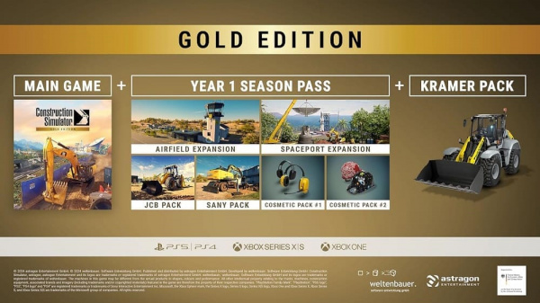 Construction Simulator - Gold Edition [PS5, русские субтитры] - интернет-магазин GameShock г. Челябинск