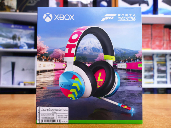 Гарнитура беспроводная Xbox Series Wireless Headset Forza Horizon 6 Limited Edition - интернет-магазин GameShock г. Челябинск