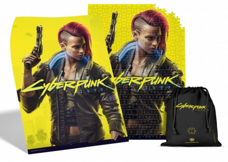 Пазл - Cyberpunk 2077: V Female (500 Элементов) - интернет-магазин GameShock г. Челябинск