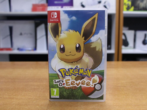 Pokemon: Let's Go, Eevee! (Nintendo Switch, АНГЛ, БУ) - интернет-магазин GameShock г. Челябинск