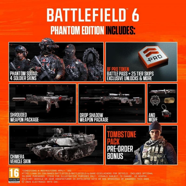Battlefield 6 - Phantom Edition (Xbox Series X, английская версия) - интернет-магазин GameShock г. Челябинск