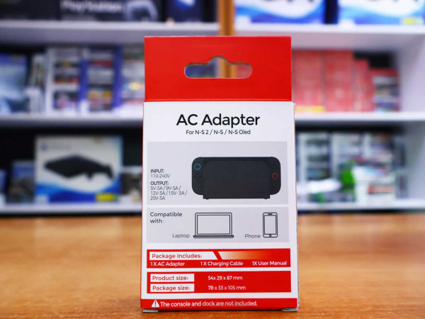 Блок питания (AC-adapter) Dobe для консолей Nintendo Switch 2 (TNS-5169) - интернет-магазин GameShock г. Челябинск Блок питания (AC-adapter) Dobe для консолей Nintendo Switch 2 (TNS-5169) - интернет-магазин GameShock г. Челябинск