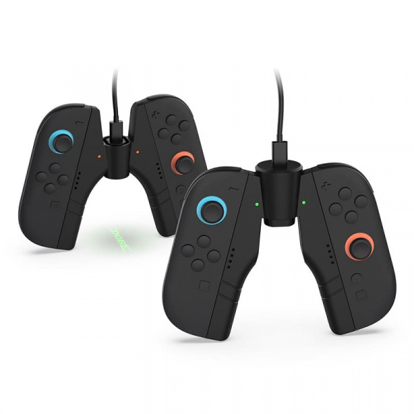Зарядная станция Dobe Charging Grip для Joy-Con 2 Nintendo Switch 2 (TNS-3156) - интернет-магазин GameShock г. Челябинск