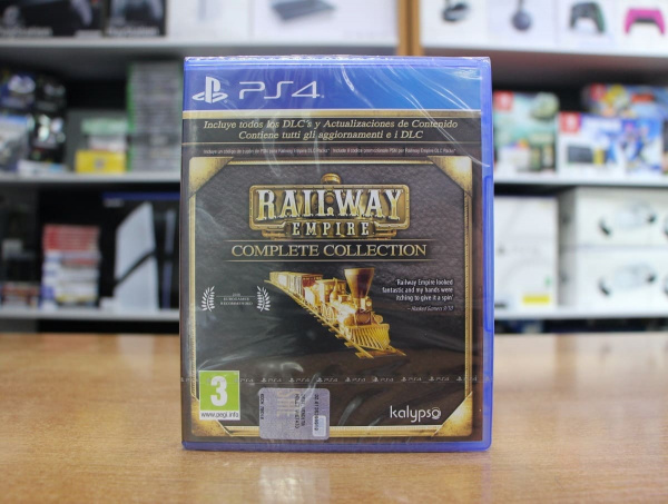 Railway Empire - Complete Collection (PS4, русская версия) - интернет-магазин GameShock г. Челябинск
