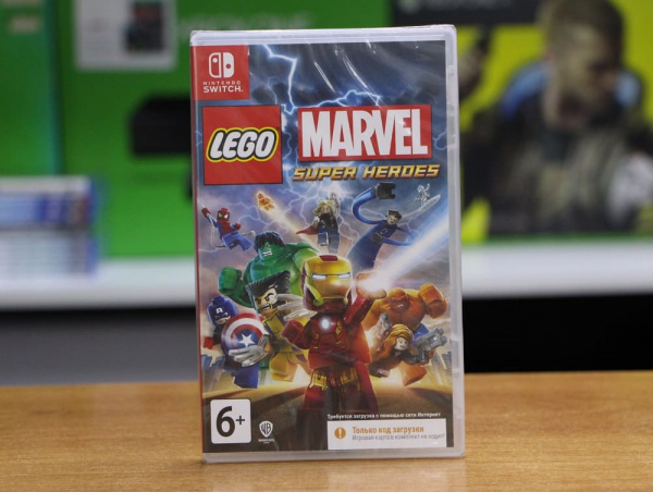 LEGO Marvel Super Heroes (код загрузки) [Nintendo Switch, русские субтитры] - интернет-магазин GameShock г. Челябинск