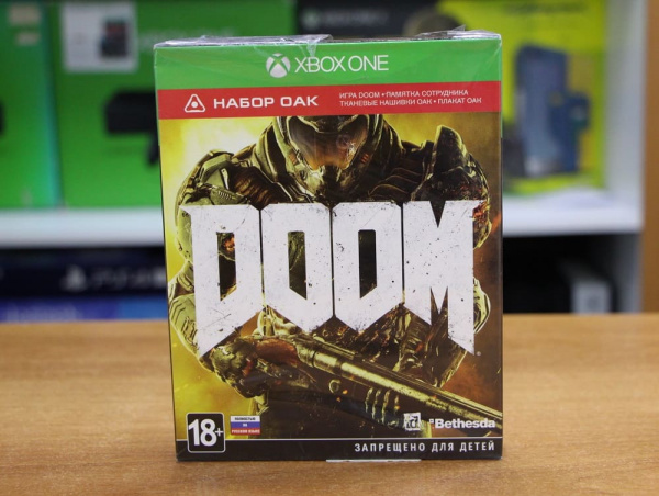 DOOM - OAK Edition (Xbox One, русская версия) - интернет-магазин GameShock г. Челябинск DOOM - OAK Edition (Xbox One, русская версия) - интернет-магазин GameShock г. Челябинск