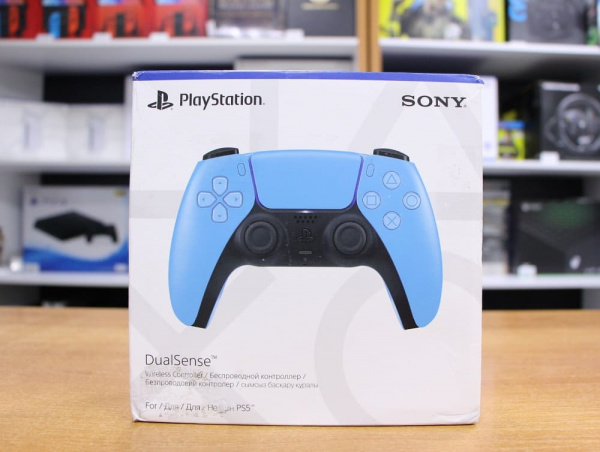 Геймпад Sony DualSense Starlight Blue (CFI-ZCT1W) (PS5) (уценка) - интернет-магазин GameShock г. Челябинск