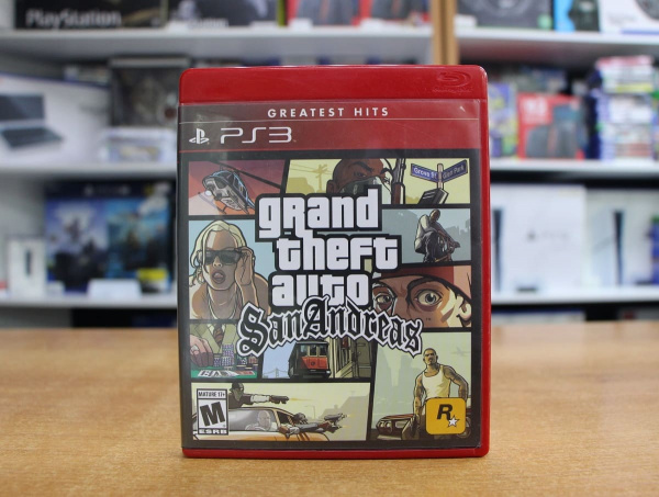 Grand Theft Auto (GTA): San Andreas (PS3, РУС, БУ) - интернет-магазин GameShock г. Челябинск Grand Theft Auto (GTA): San Andreas (PS3, РУС, БУ) - интернет-магазин GameShock г. Челябинск