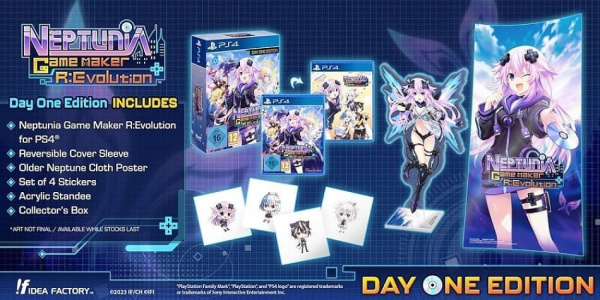 Neptunia Game Maker R: Evolution - Day One Edition [PS4, английская версия] - интернет-магазин GameShock г. Челябинск