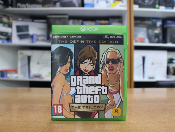 Grand Theft Auto (GTA): The Trilogy - The Definitive Edition (Xbox One/Series X, РУС, БУ) - интернет-магазин GameShock г. Челябинск