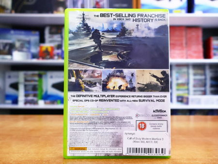 Call of Duty: Modern Warfare 3 (Xbox 360, АНГЛ, БУ) - интернет-магазин GameShock г. Челябинск Call of Duty: Modern Warfare 3 (Xbox 360, АНГЛ, БУ) - интернет-магазин GameShock г. Челябинск