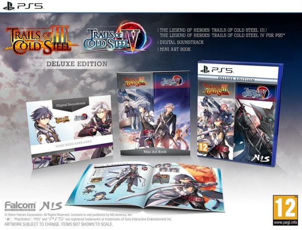 The Legend of Heroes: Trails of Cold Steel III & IV (3 & 4) - Deluxe Edition [PS5, английская версия] - интернет-магазин GameShock г. Челябинск