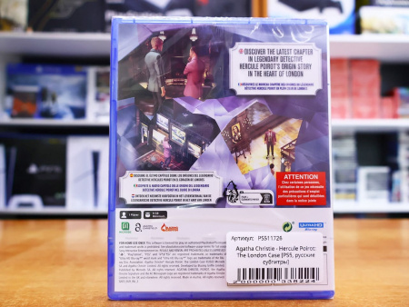 Agatha Christie - Hercule Poirot: The London Case [PS5, русские субтитры] - интернет-магазин GameShock г. Челябинск