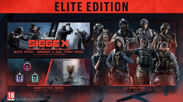 Tom Clancy's Rainbow Six Siege X - Elite Edition [PS5, русские субтитры] - интернет-магазин GameShock г. Челябинск
