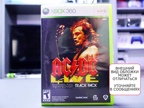 AC/DC Live: Rock Band Track Pack (Xbox 360, АНГЛ, БУ) (NTSC) - интернет-магазин GameShock г. Челябинск