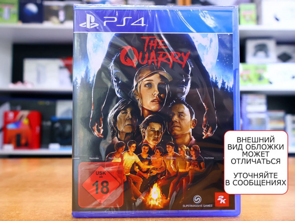 The Quarry (PS4, русская версия) - интернет-магазин GameShock г. Челябинск